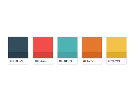 Color Palette Exploration By Levi Flair On Dribbble