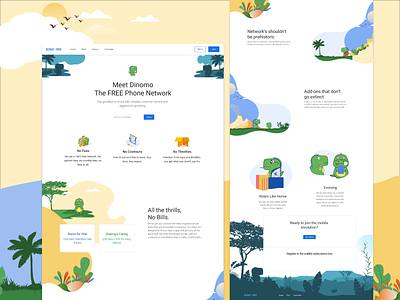 Landing Page For Phone Network