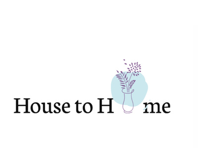 House to home logo by Jessica Blair Levine on Dribbble