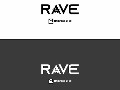 Rave branding design graphicdesigner logo logodesigner minimalist logo needlogodesigner ridlogostudio simple logo web banner