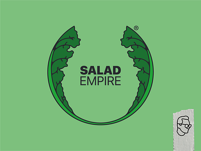 Salad Empire branding design empire illustrator logo salad salads