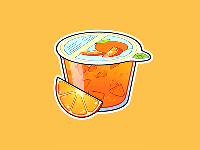 Orange Jello 3d art blender blender 3d blender3d design eevee illustration orange render