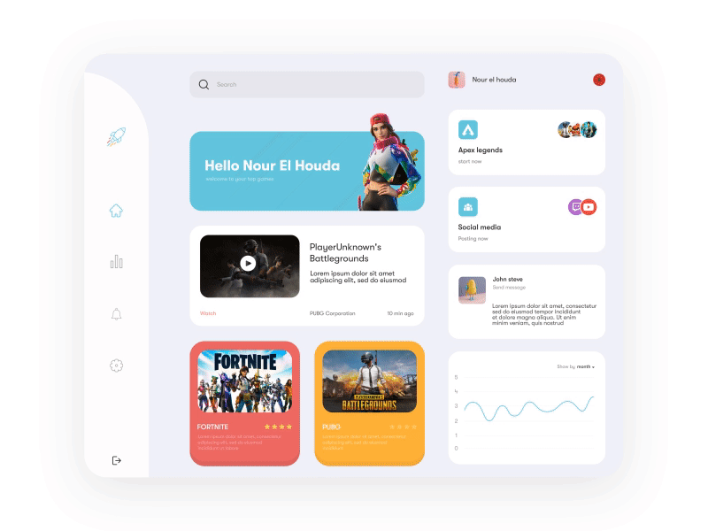 Dashboard Switch to mobile after effects animation clean dashboard game game app gif illustration interaction interaction design landing page logo design microinteraction mobile mobile app motion motion design ui animation ui design ux design