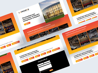 Launchpad Landing Page Design