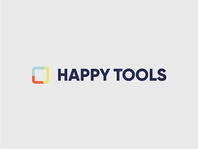 Happy Tools Logo branding design icon illustration logo