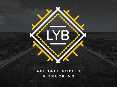 LYB Asphalt Supply & Trucking branding digital art graphic design illustration logo minority owened oregon portland roger that agency tribal trucking