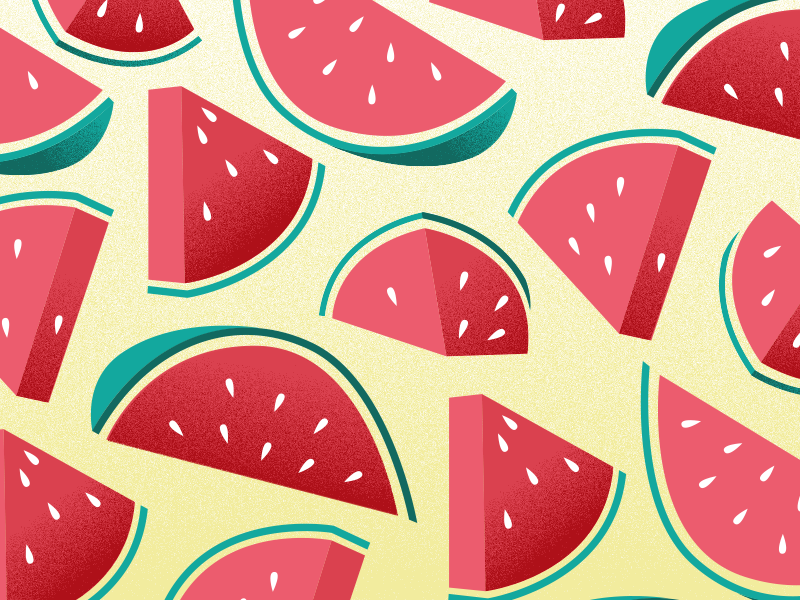 Watermelon by Yoshini G White on Dribbble