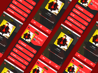 Music Player App Design -  ( Debut Shoot )