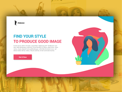 Pose.ku Landing Page