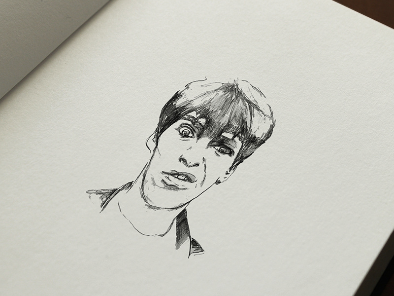 Lee Mavers - The La's awards brit brit pop illustration kanye lee mavers liverpool oasis scouse sketch the las west