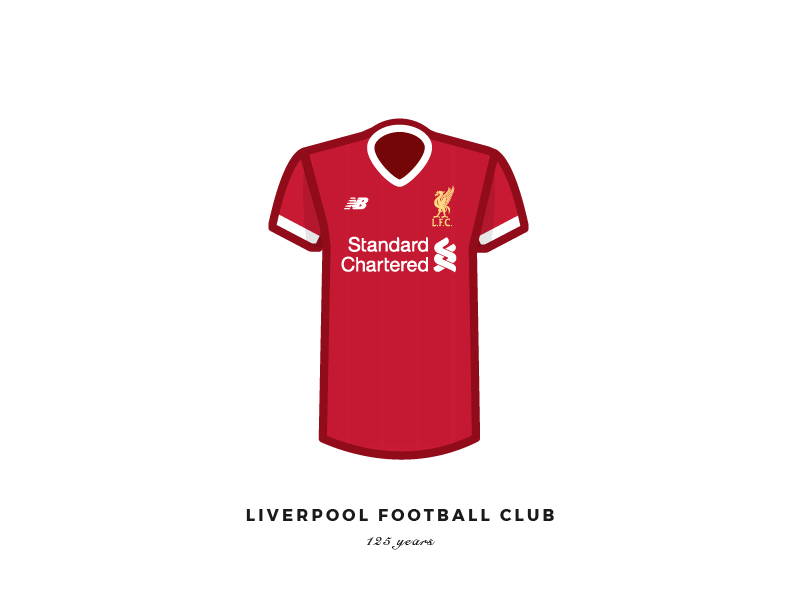Liverpool Fc clothing club emoji football icon illustration kit liverpool red shirt soccer sport