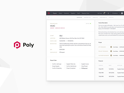 Poly Platform ai building conversation design layout management platform startup tech type ui ux