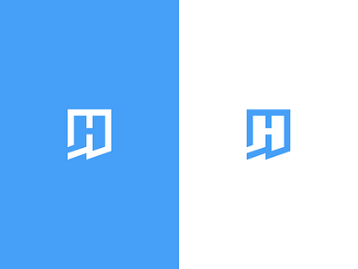 Her Logo Mark Refresh blue brand branding e h icon identity logo mark money r speech