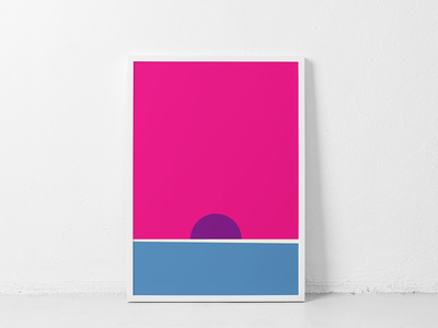 Mis-Shapes #8: The Park of Silky Desire abstract art car park colors colour festival geometric london minimal music neon neon lights poster print shapes summer uk