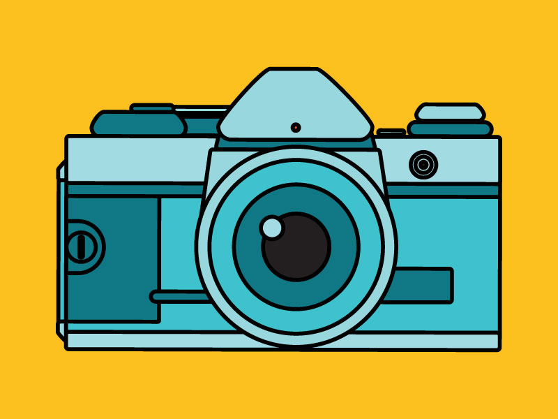 The best 35mm of all time... the Canon AE Program-1 35mm illustration camera tutorial photo photography