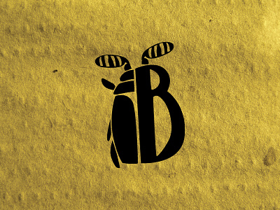 The Entomologist's Icon b beetle bug handlettering icon illustration vector