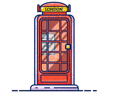 London telephone booth