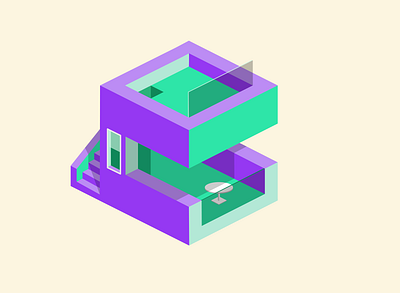 Isometric house design house illustration isometric isometric illustration vector