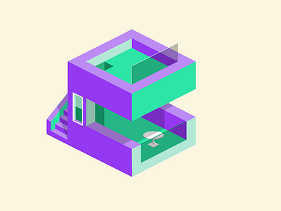 Isometric house