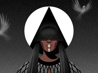 I Like That design editorialillustration graphic illustration illustrator janellemonae music portrait th100dayproject