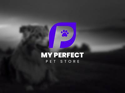 My Perfect Pet Store branding digital art graphic design icon illustration logo logo design typography