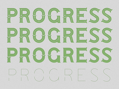 Progress Chaska typography
