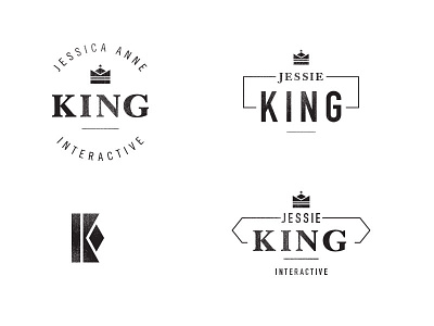 King Sketches V2 identity typography