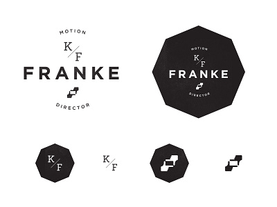 KF logo design identity logo typography