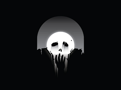 Halloween fun halloween horror illustration skull