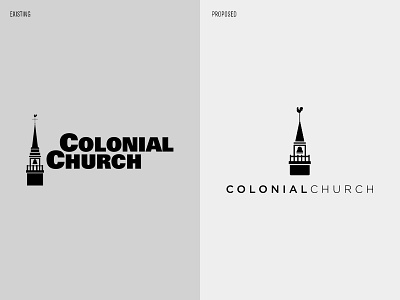 Colonial Church logo // WIP branding identity logo