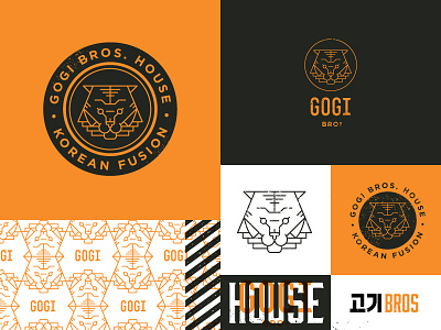 GBH Mock pt. 2 design identity pattern tiger typography