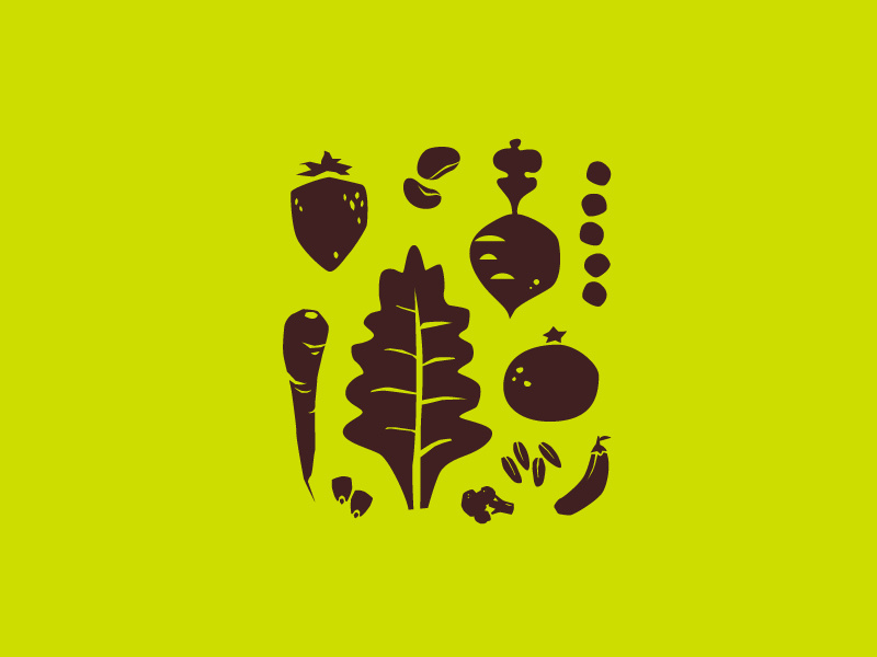 Veg vegetables illustration