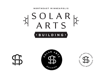 Solar Arts Update brand identity logo