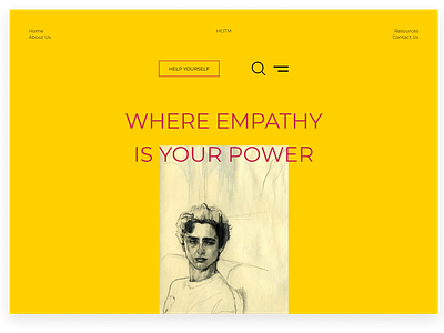 Mental health website homepage design | Creative