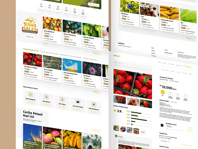 🌱 Belitani - Agriculture Goods E-Commerce Website agriculture ecommerce farming figma green landing page nature plant ui design uiux web design website