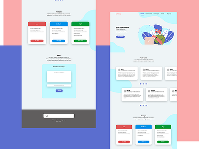 Patkay Landing Page Design