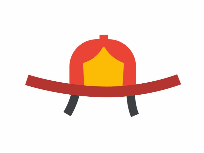 National First Responders Day medic doctor fire hat after affects animation gif google stethoscope construction helmet firefighter helmet police hat search and rescue ems construction police firefighter national first responders day first responders