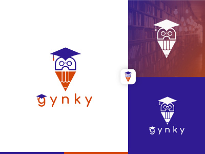 gynky branding design flat graphicdesign illustration logo minimal vector