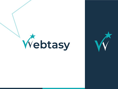 Webtasy branding design flat graphic design graphicdesign illustration logo minimal vector