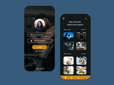 Fitness App Design