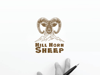 Hill Horn Sheep drawing logo hill horn sheep logo horn sheep drawing logo horn sheep handmade horn sheep handmade logo horn sheep logo mountain horn sheep mountain horn sheep logo