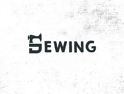 Sewing Logo branding branding logo cloth logo creative logo fashion logo garments logo letter logo sewing sewing logo sewing machine logo simple logo wear logo wordmark logo
