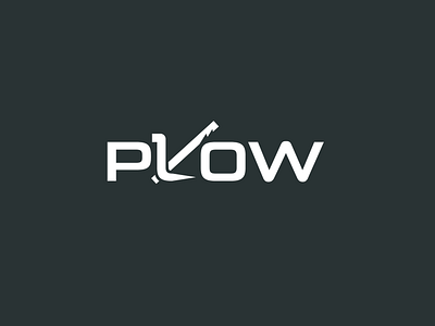 Plow agriculture logo branding branding logo creative logo farmer logo mobile app plough plough logo plow plow logo simple logo snowplow logo