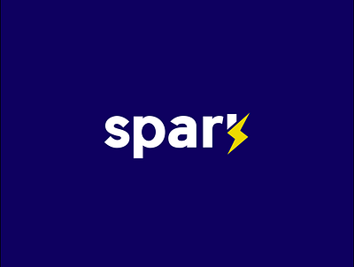 Spark branding branding identiry electrical logo latter mark logo logo logo design minimal logo power logo simple logo spark logo ui ux web logo