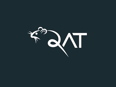 Rat animal logo branding creative logo flat logo minimal logo rat rat logo simple logo