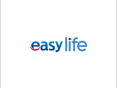 Easy Life Logo ! apps branding logo career logo creative logo easy life logo life logo logo mark simple logo web logo woardmark logo