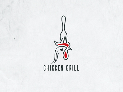 Chicken Food Logo ! branding chicken chicken food logo chicken grill chicken grill logo chicken line art chicken logo chicken minimal logo eating logo food logo grill logo line art logo minimal logo rusturent logo