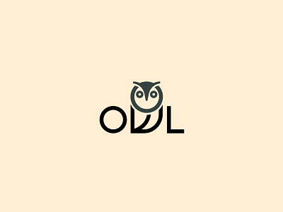 OWL Logo bird birds logo branding creative logo logo logo concept logo design minimal logo owl owl logo owl wordmark logo simple logo wordmark wordmark logo