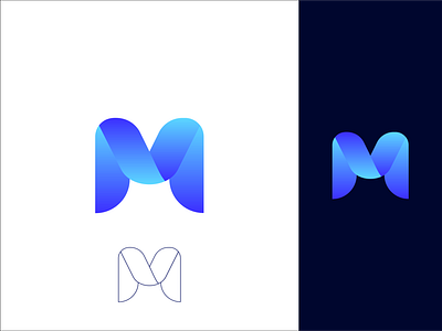 M Logo ! app branding logo logo design m m letter m letter logo m logo mobile app modern modern logo ui ux web logo