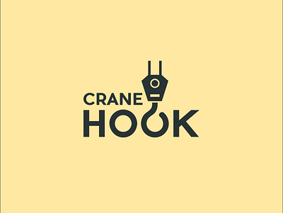 Crane Hook Logo ! branding branding logo building logo construction construction hook logo construction logo crane crane hook crane hook logo crane logo have logo hook logo simple logo wordmark logo